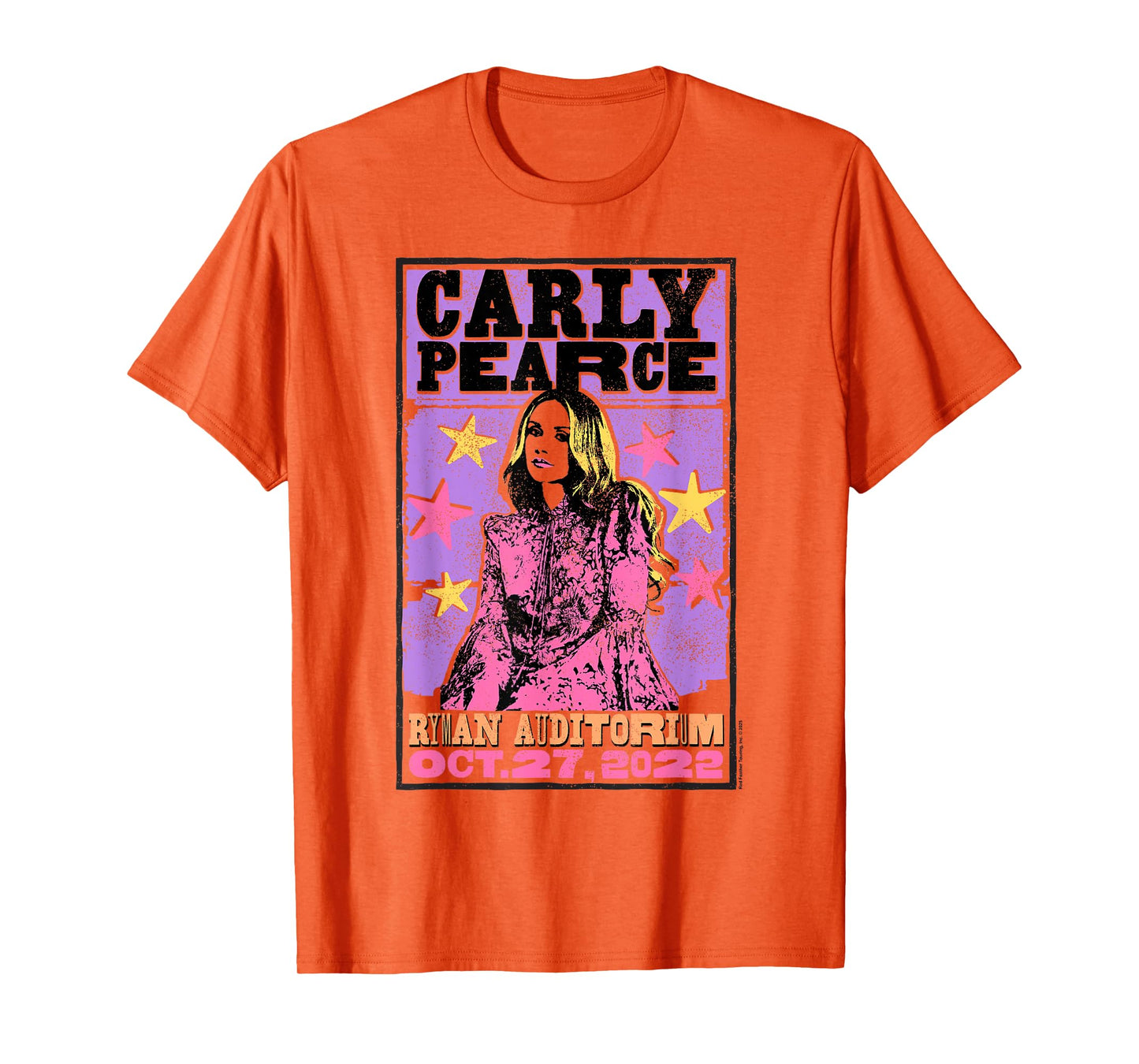Carly Pearce Ryman Auditorium Oct. 27 2022 Vintage Poster T-Shirt