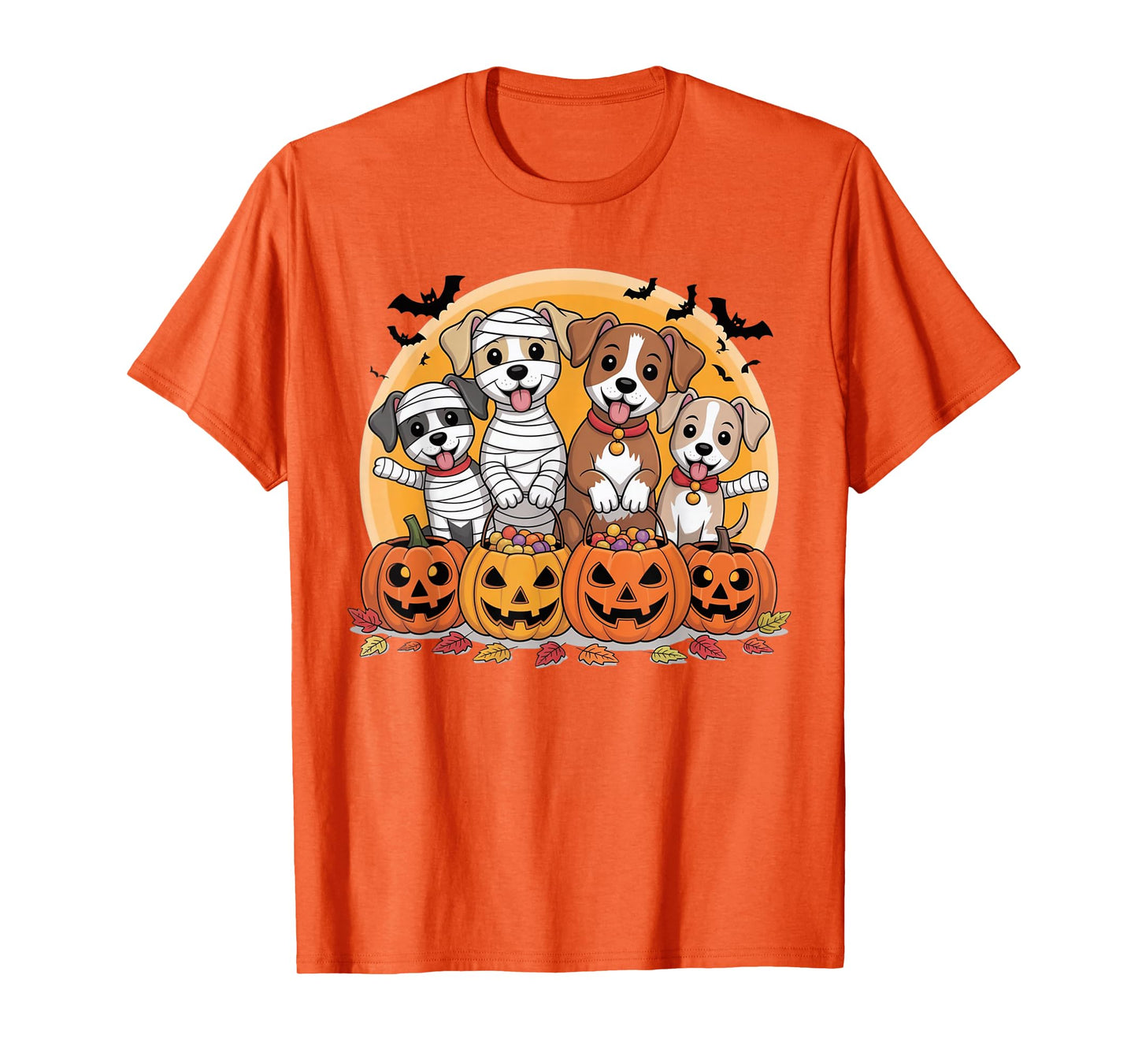 Cute Golden Retriever Dogs Ghost Boo Witch Costume Halloween T-Shirt