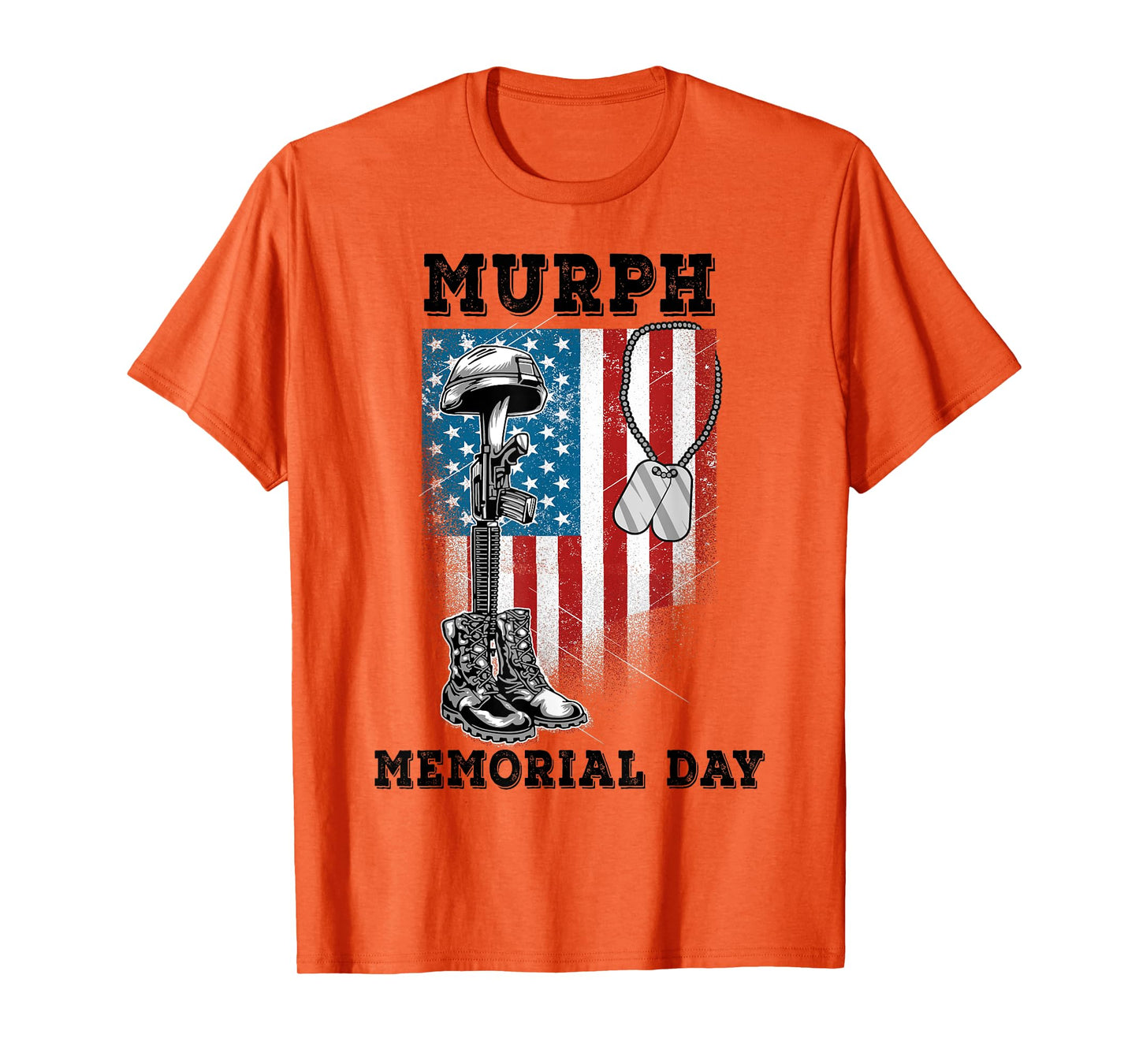 Murph 2021 Workout Challenge American Memorial Day Murph T-Shirt