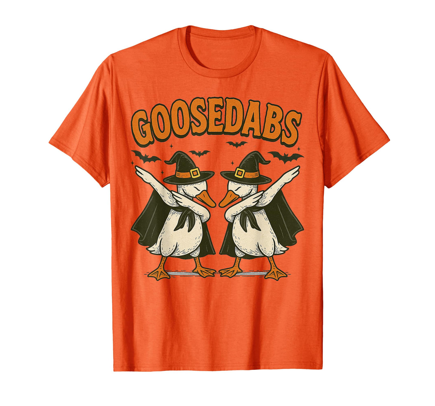 Spooky Halloween Goose Costume Retro Goosedabs Halloween T-Shirt