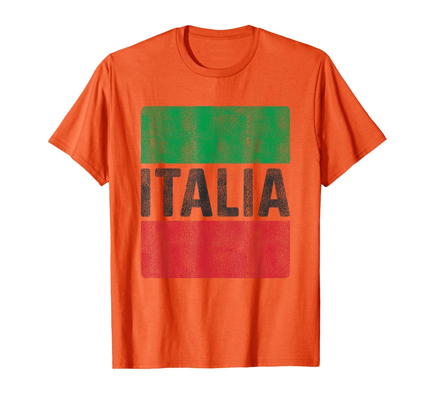 Vintage Italia Flag of Italy Souvenir Italian T-Shirt
