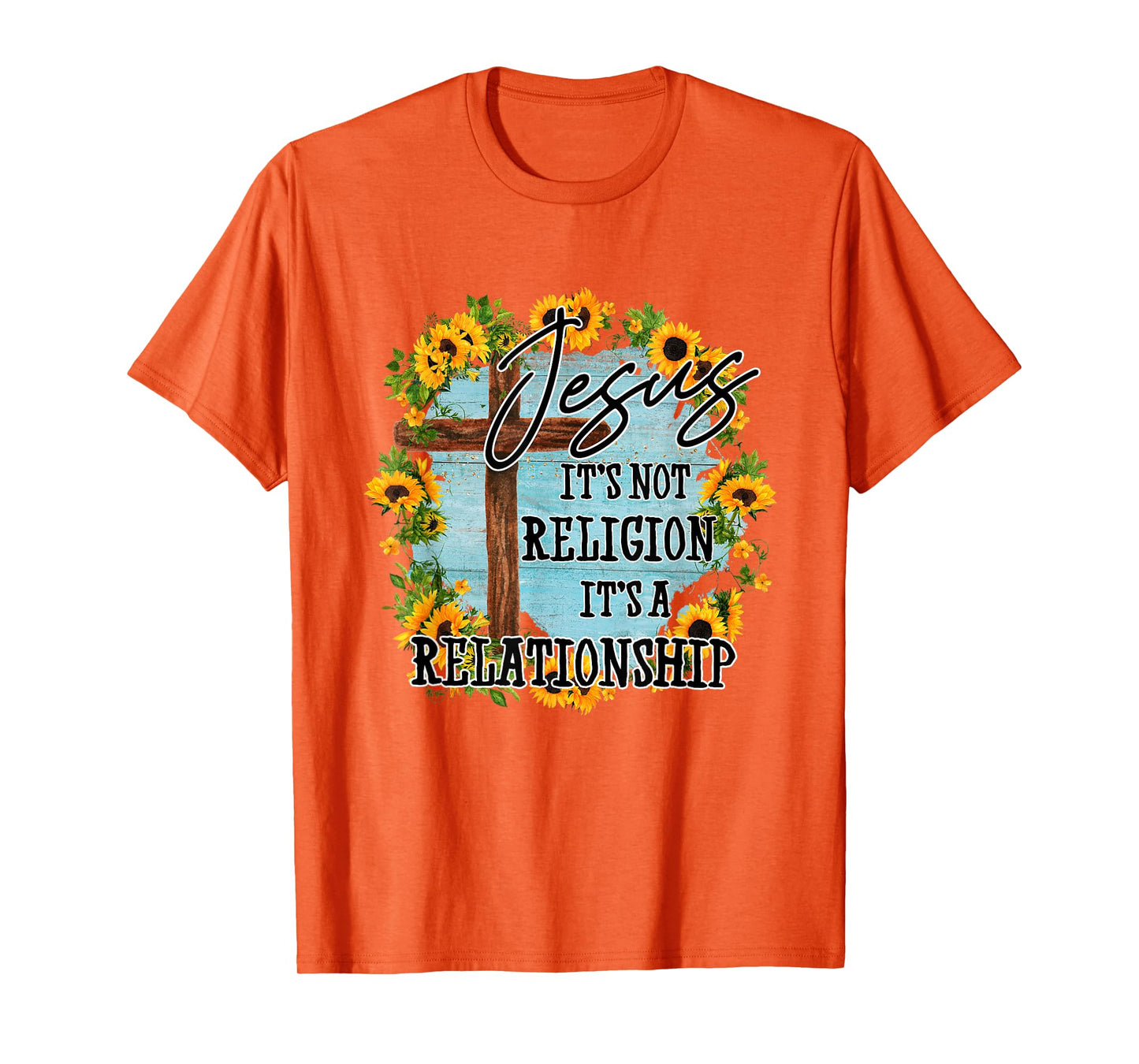 Jesus it's not religion its a relationship T-Shirt