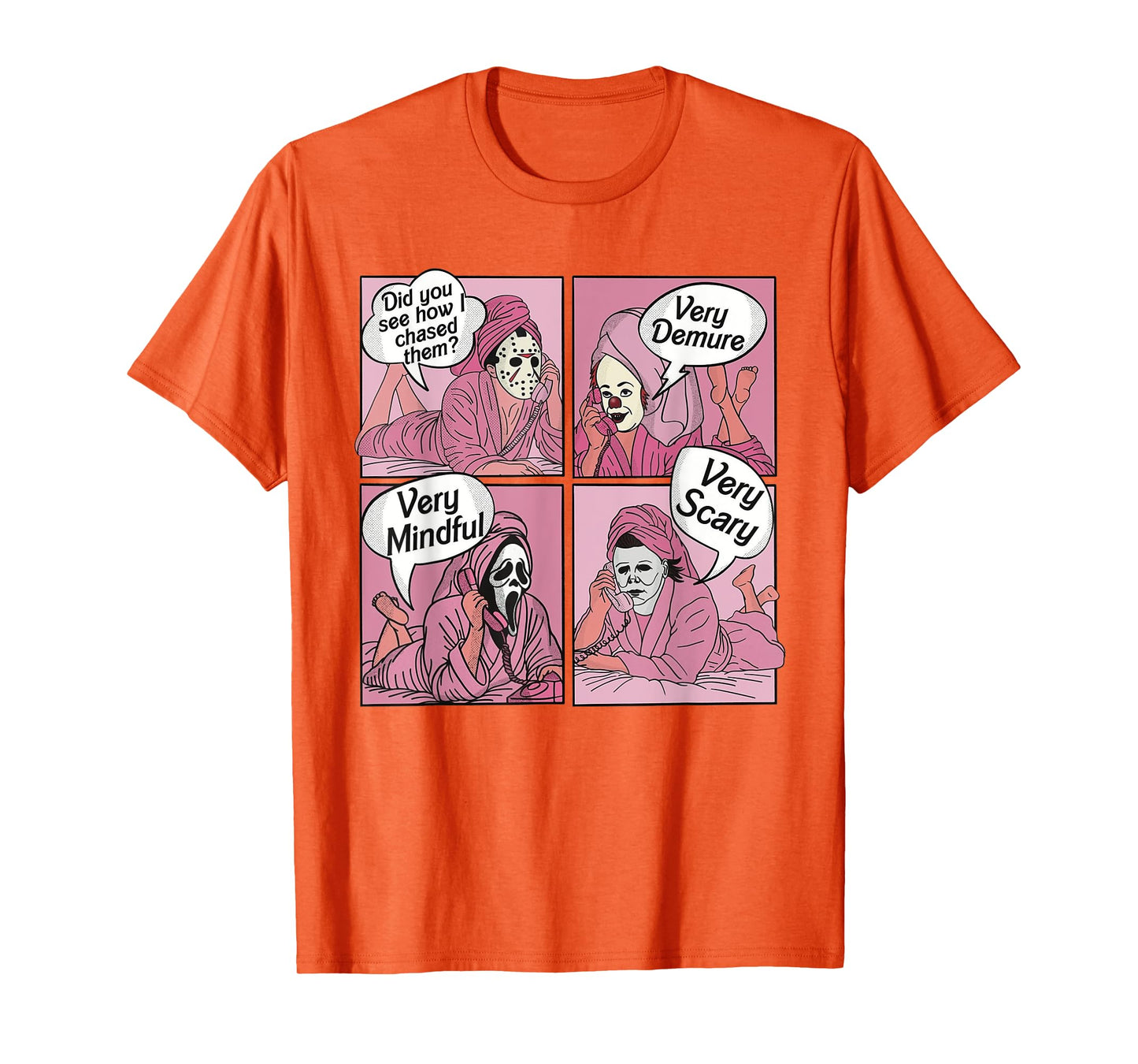 Very demure Cute Ghost Halloween Humorous saying fall T-Shirt