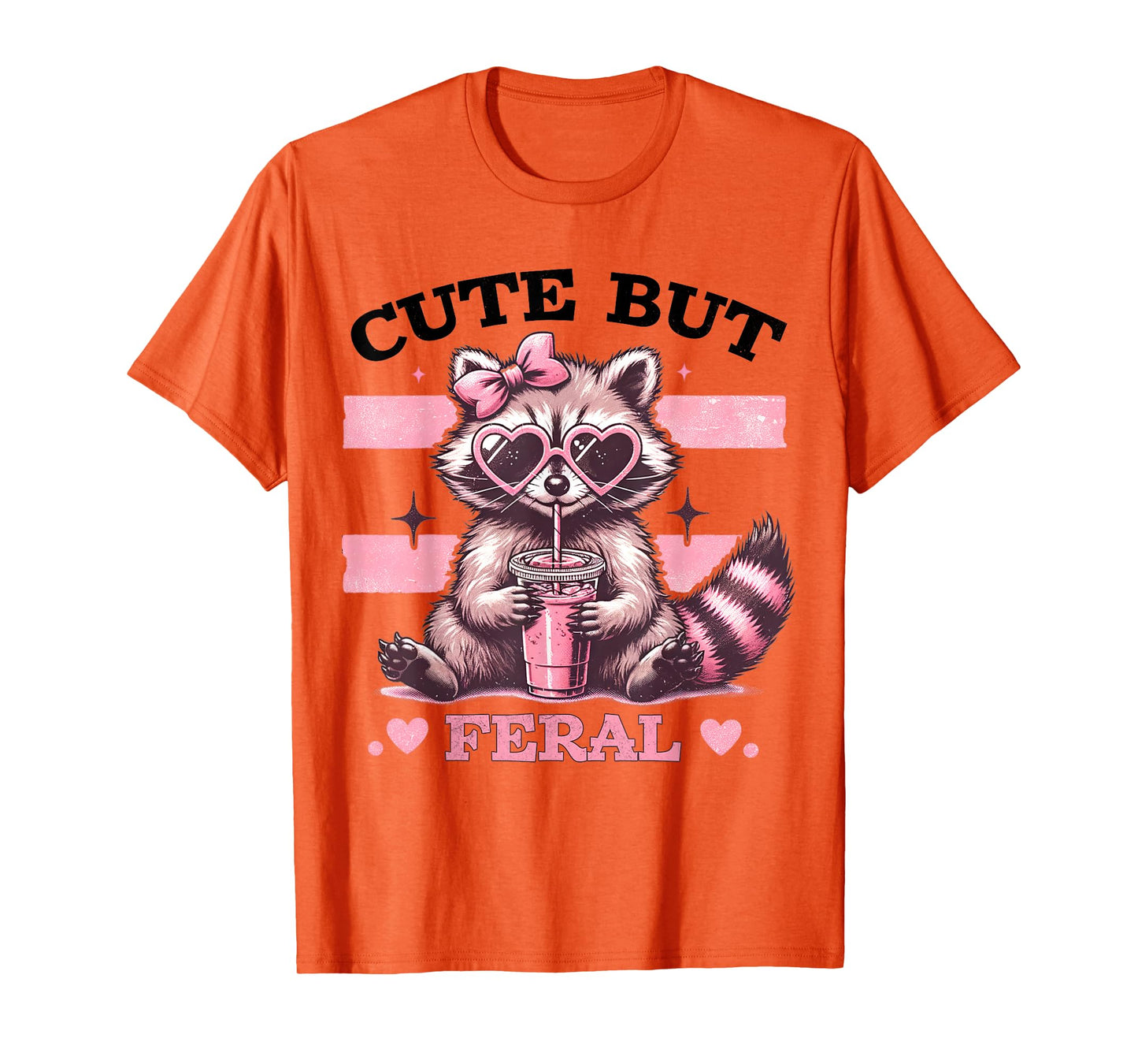 Raccoon Cute But Feral Toddler Funny Animal Gifts vintage T-Shirt