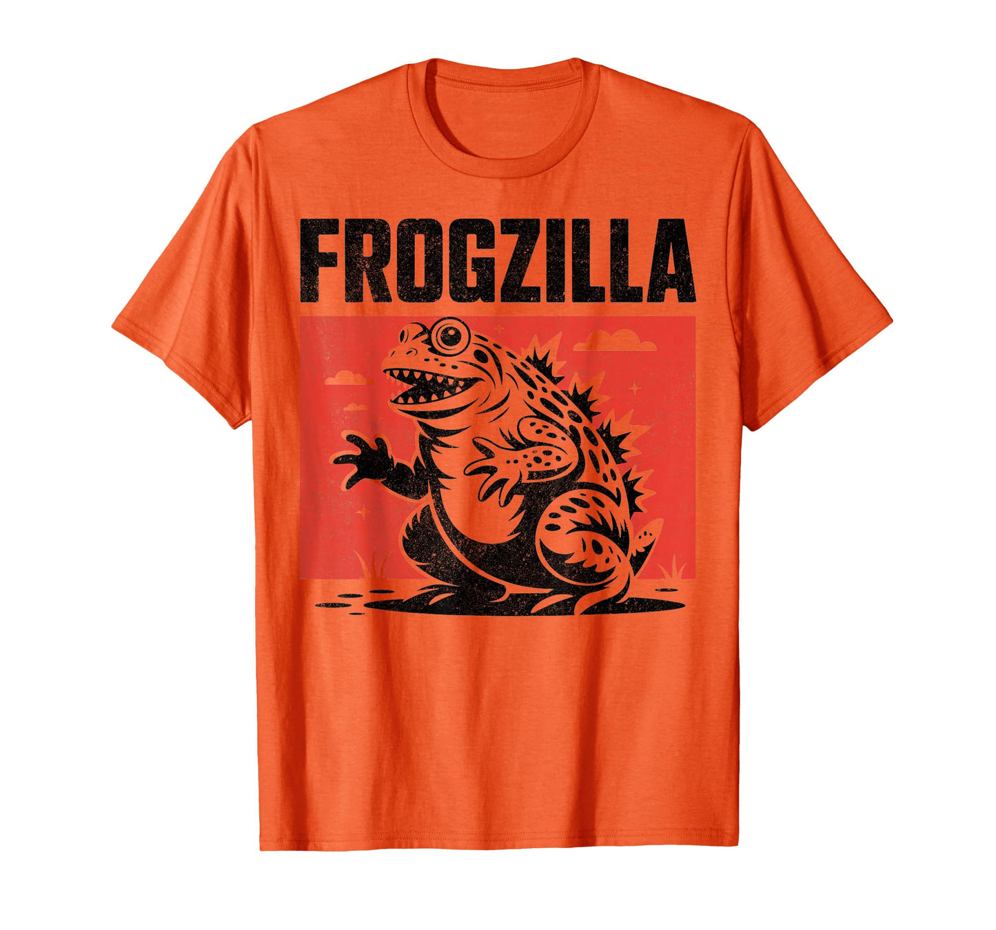 Frogzilla Frog Japanese Art Funny T-Shirt