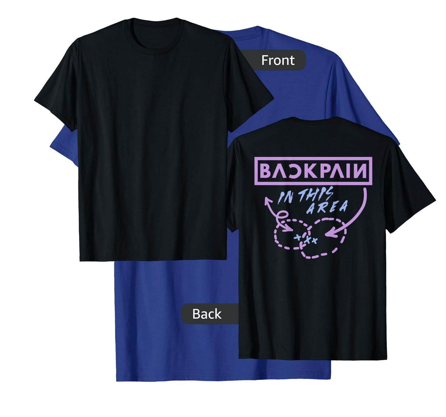 Back Pain In This Area (on back) T-Shirt