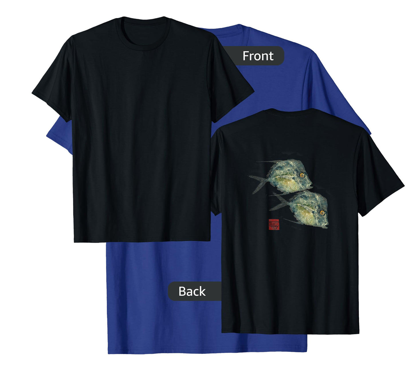 Fish Print Gyotaku Florida Lockdown T-shirt