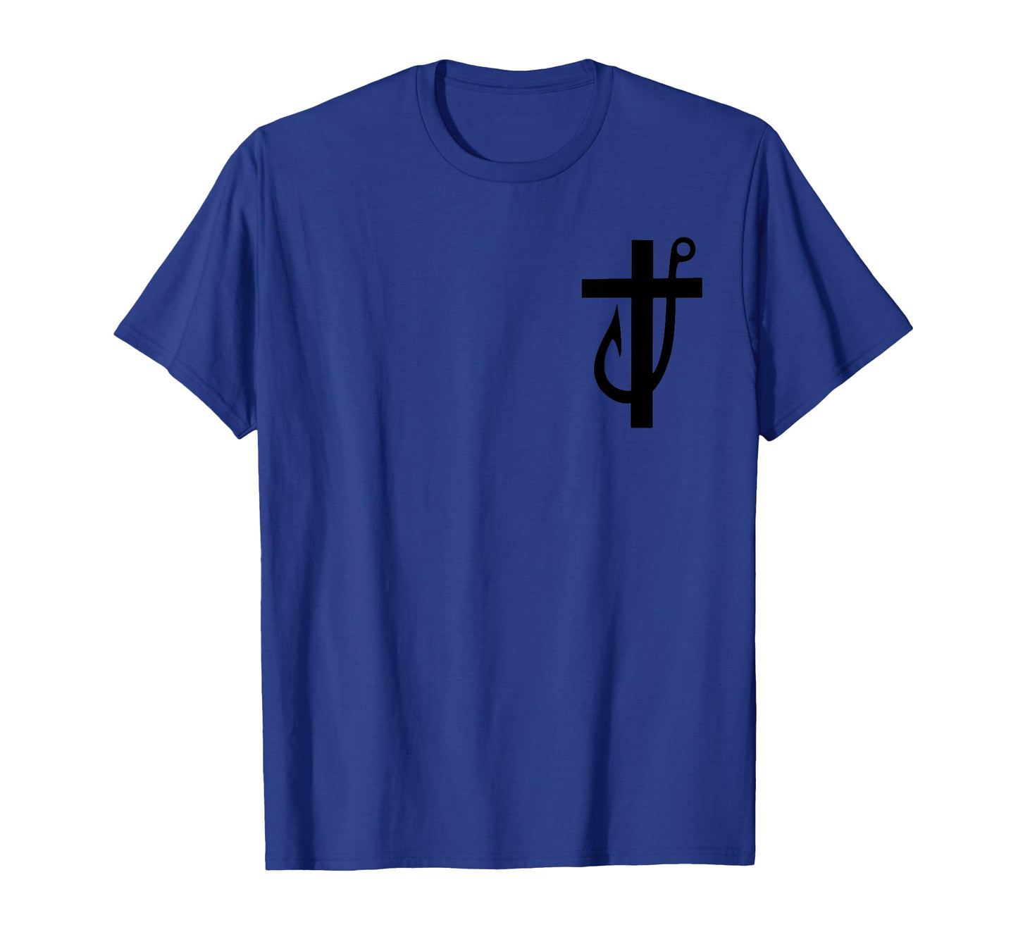 Jesus Made Me a Fisherman, Funny Fathers Day Christian Faith T-Shirt
