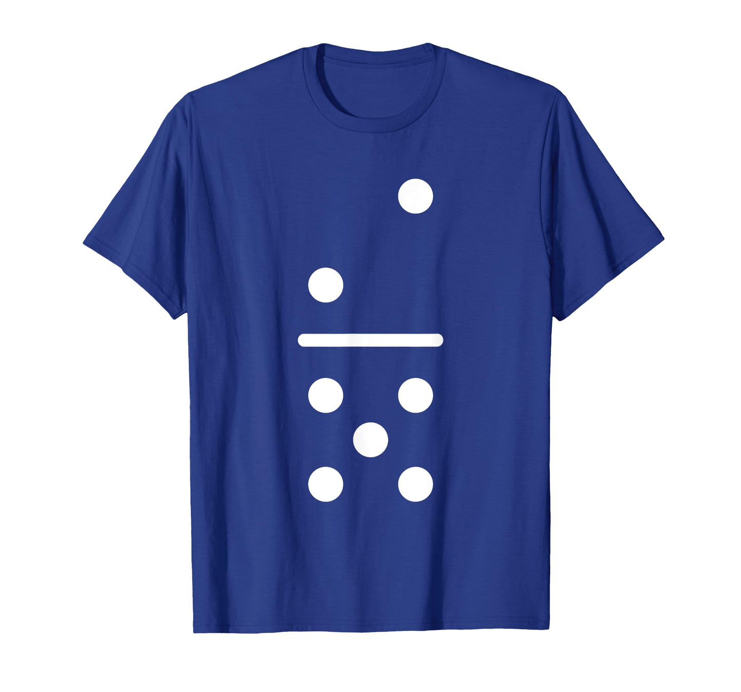 Domino Game 2 5 Dots Matching Halloween Group Costume T-Shirt