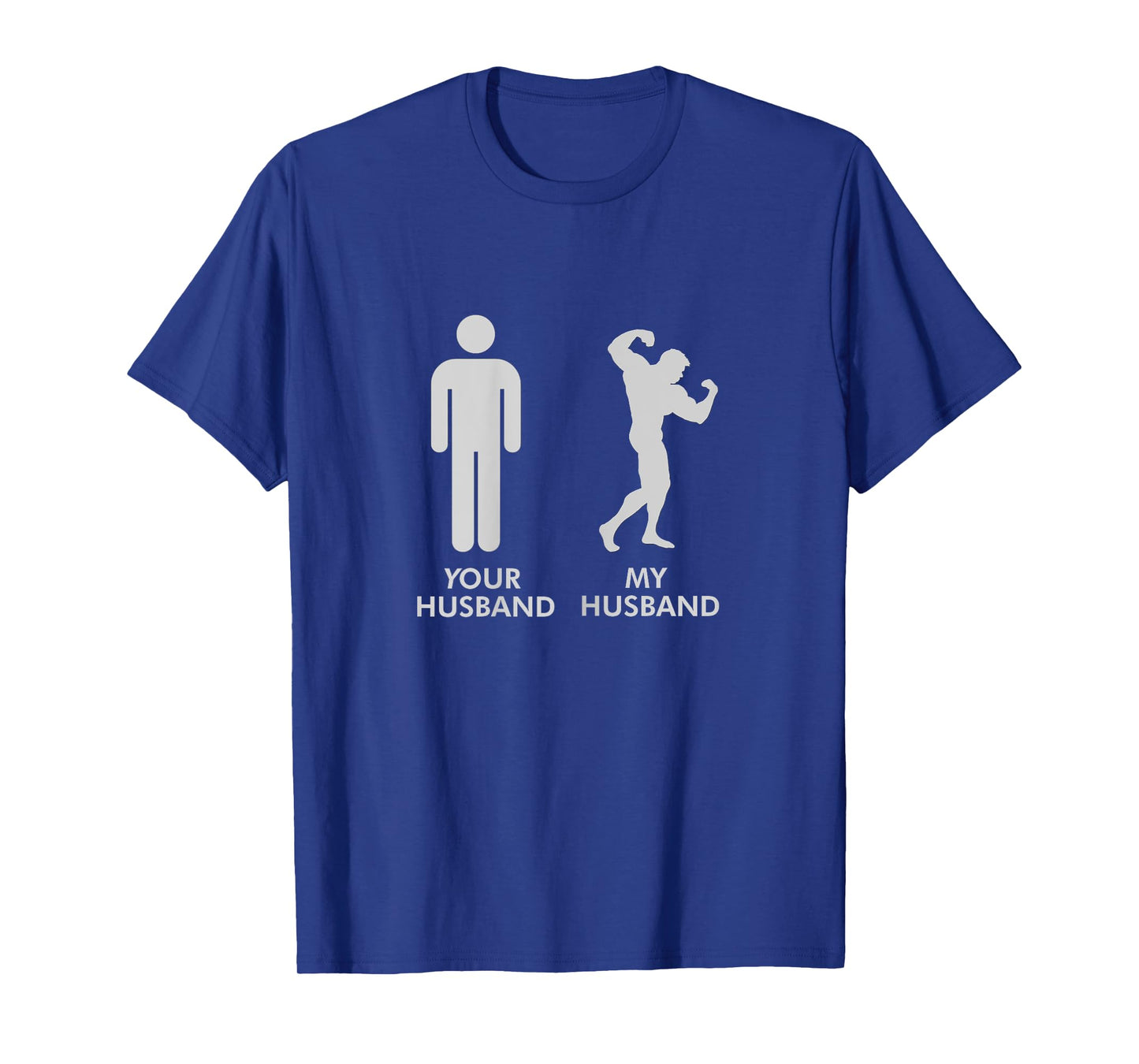 Womens Your Husband My Husband Gym Bodybuilding Funny Tee