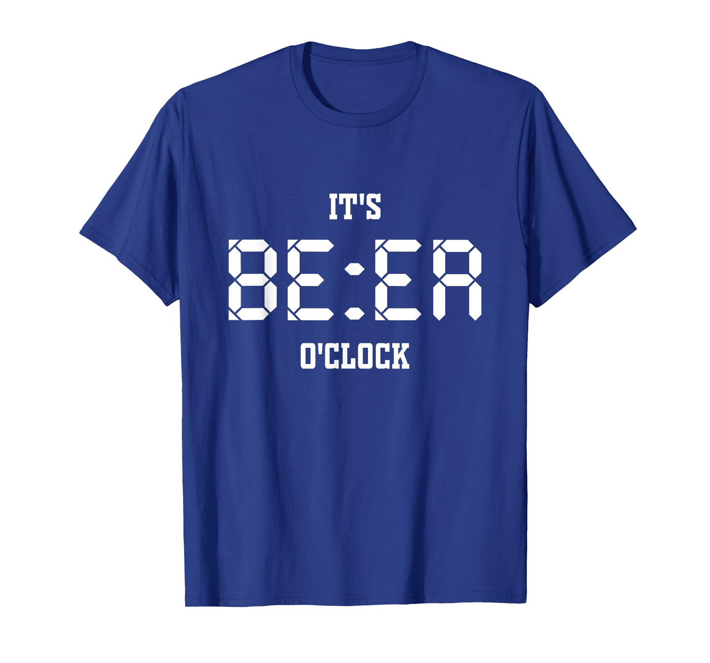 Enjoy Cool Sarcastic Quotes It's Beer O'clock Short Sleeve T-Shirt