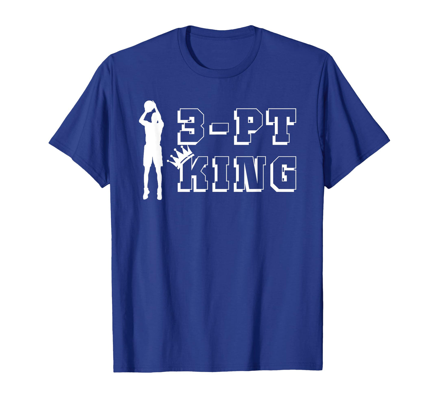 Three-Point King Basketball Shirt T-Shirt