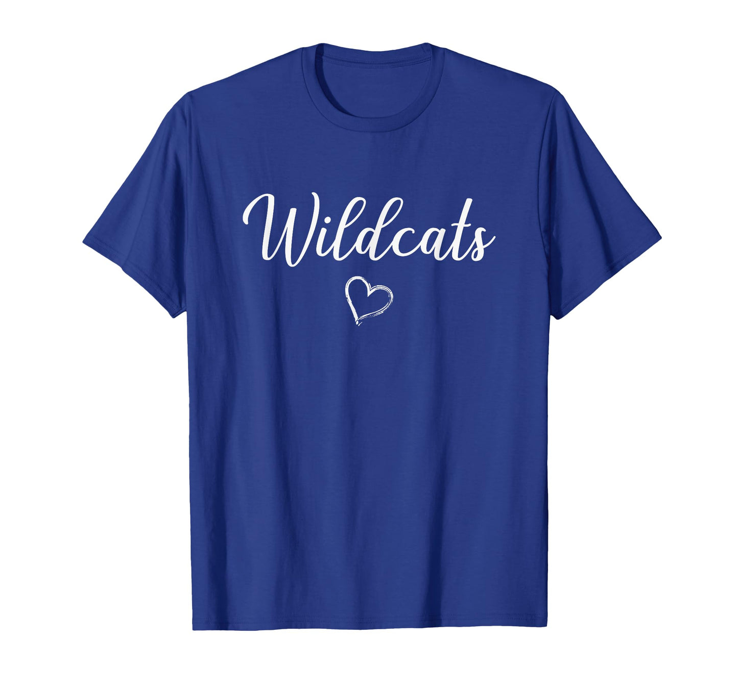 Arvada West Wildcats Above Small Heart T-Shirt