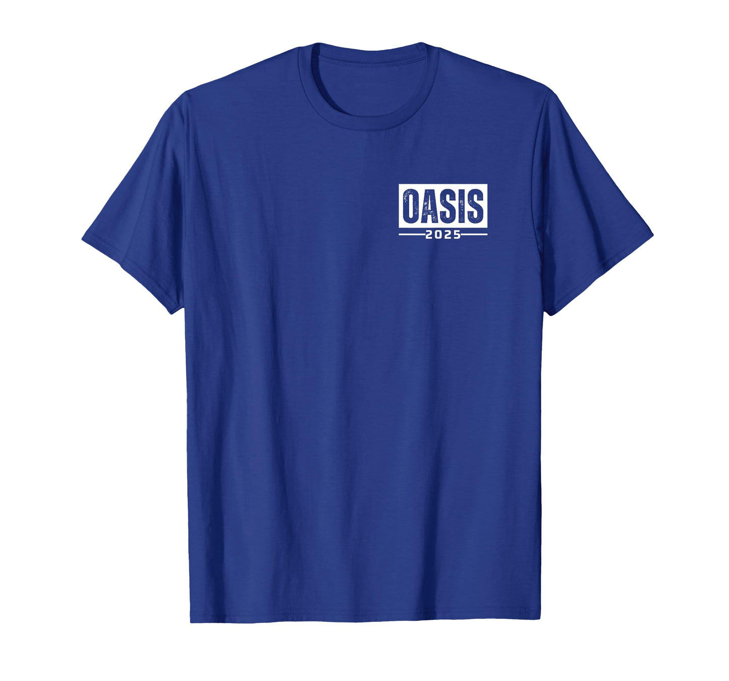 Oasis 2025 California CA Vintage Retro Souvenirs Pocket T-Shirt