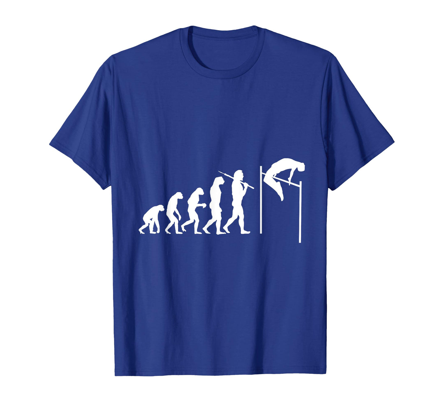 Funny Evolution High Jump Athletics T-Shirt