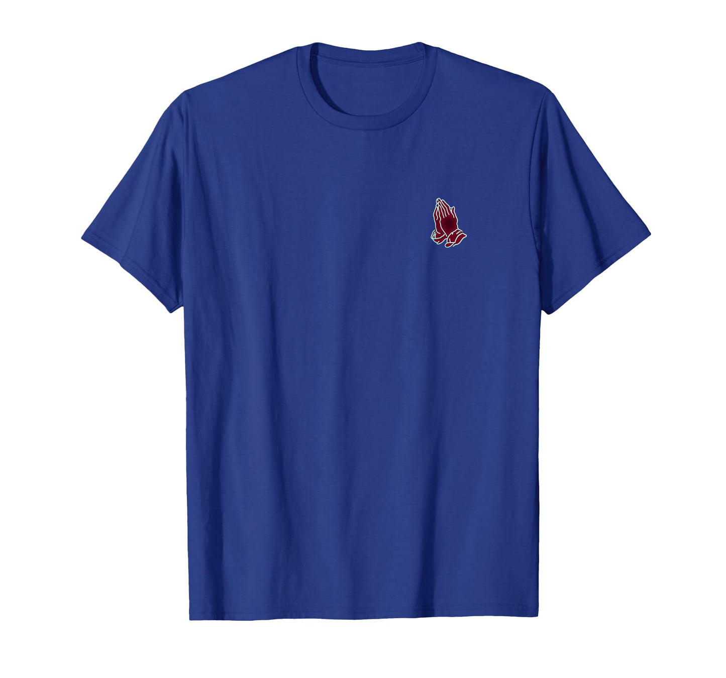 Trendy logo t shirt with praying hands T-Shirt