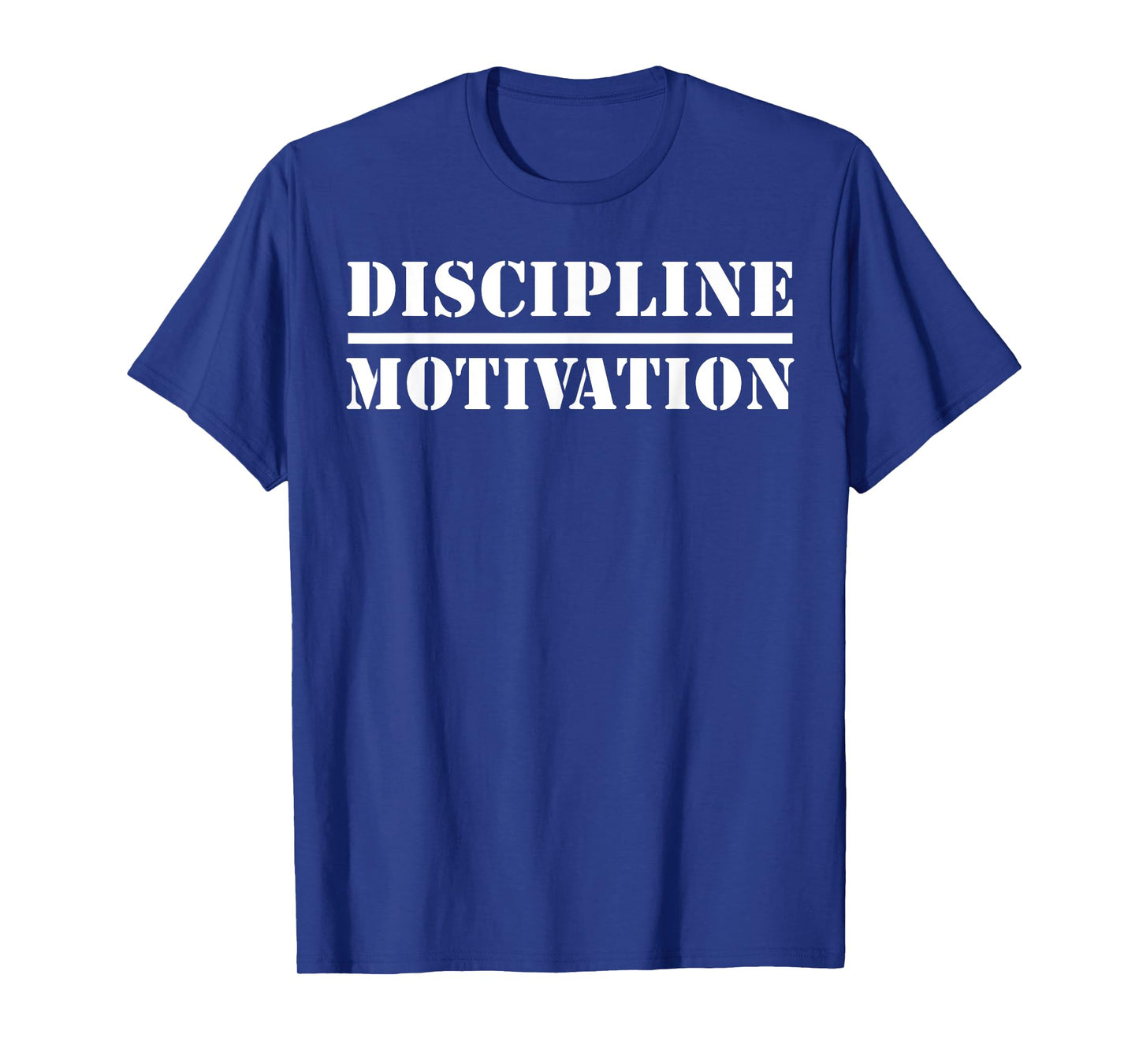 Discipline Over Motivation Gym Workout Bootcamp T-Shirt