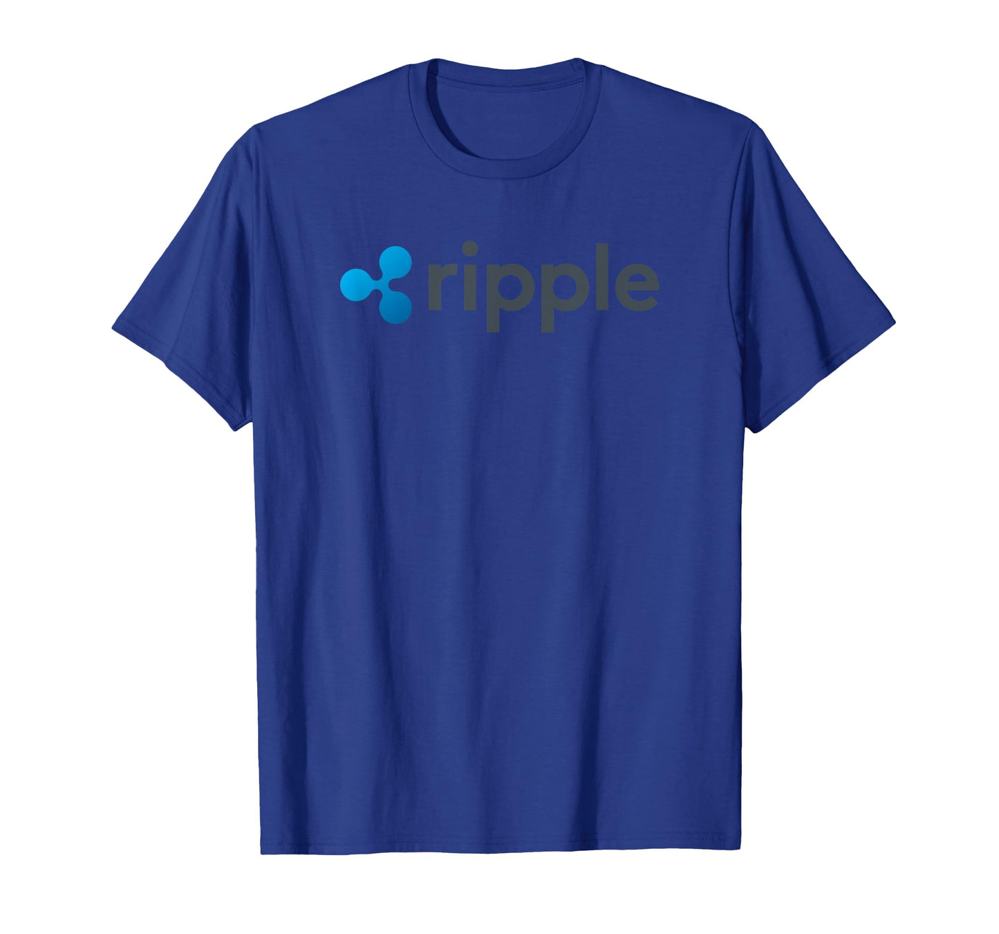 Ripple Coin XRP Cryptocurrency Fan Logo HODLer To The Moon T-Shirt