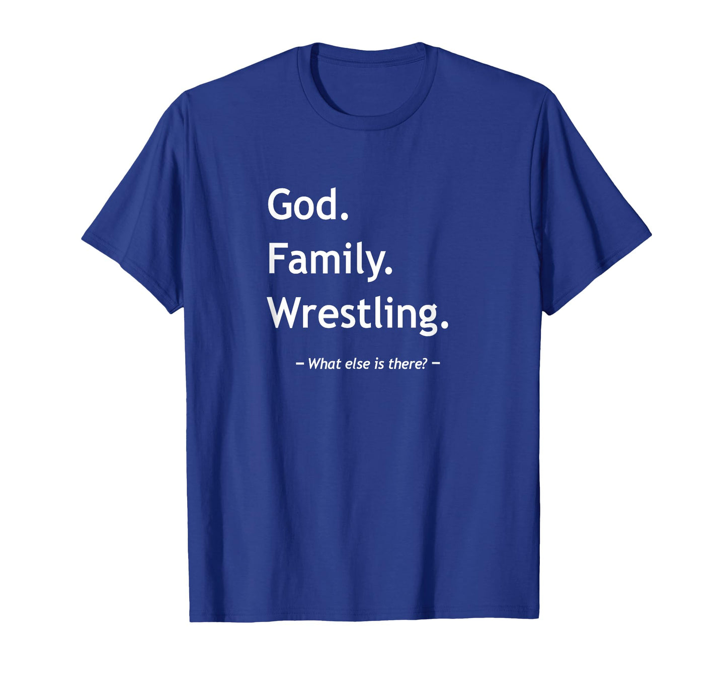 Christian Faith Wrestler Christianity God Family Wrestling T-Shirt