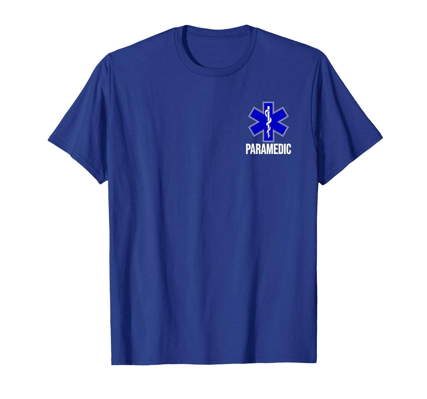 PARAMEDIC STAR OF LIFE EMT EMS AMBULANCE UNIFORM COSTUME TEE T-Shirt