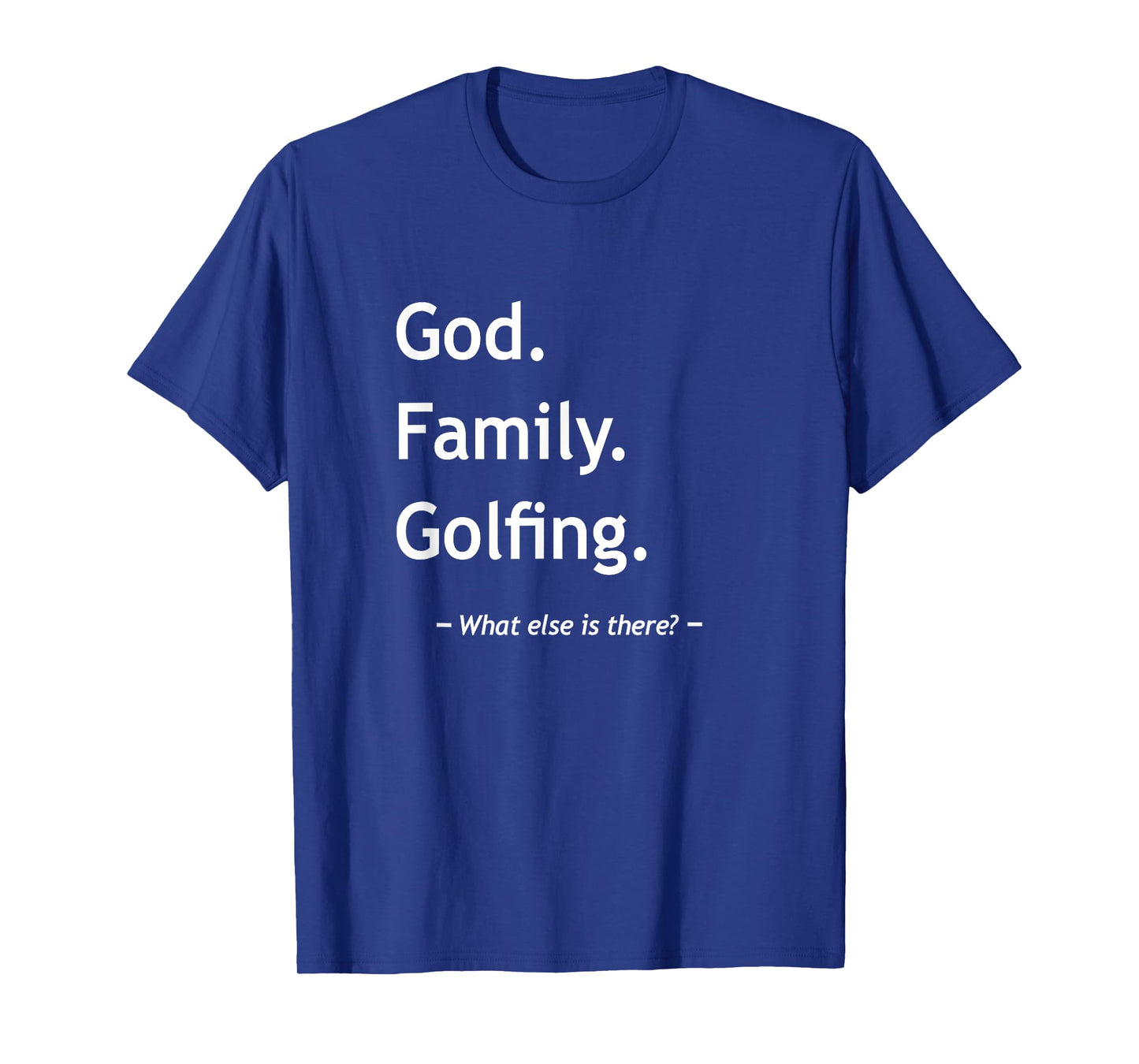 Christian God Family Golfing Jesus Christ Christianity T-Shirt