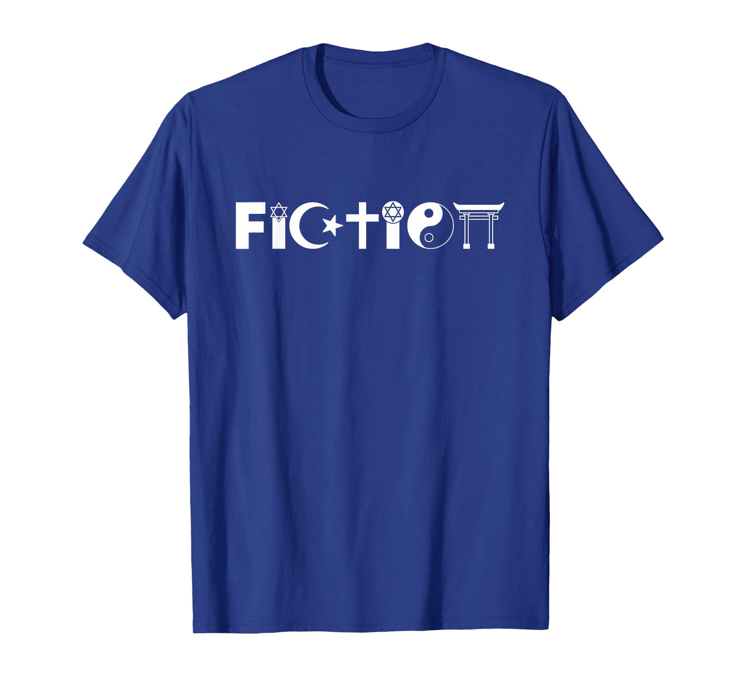 Fiction Antichrist Symbol Agnosticism Anti Religion Atheist T-Shirt