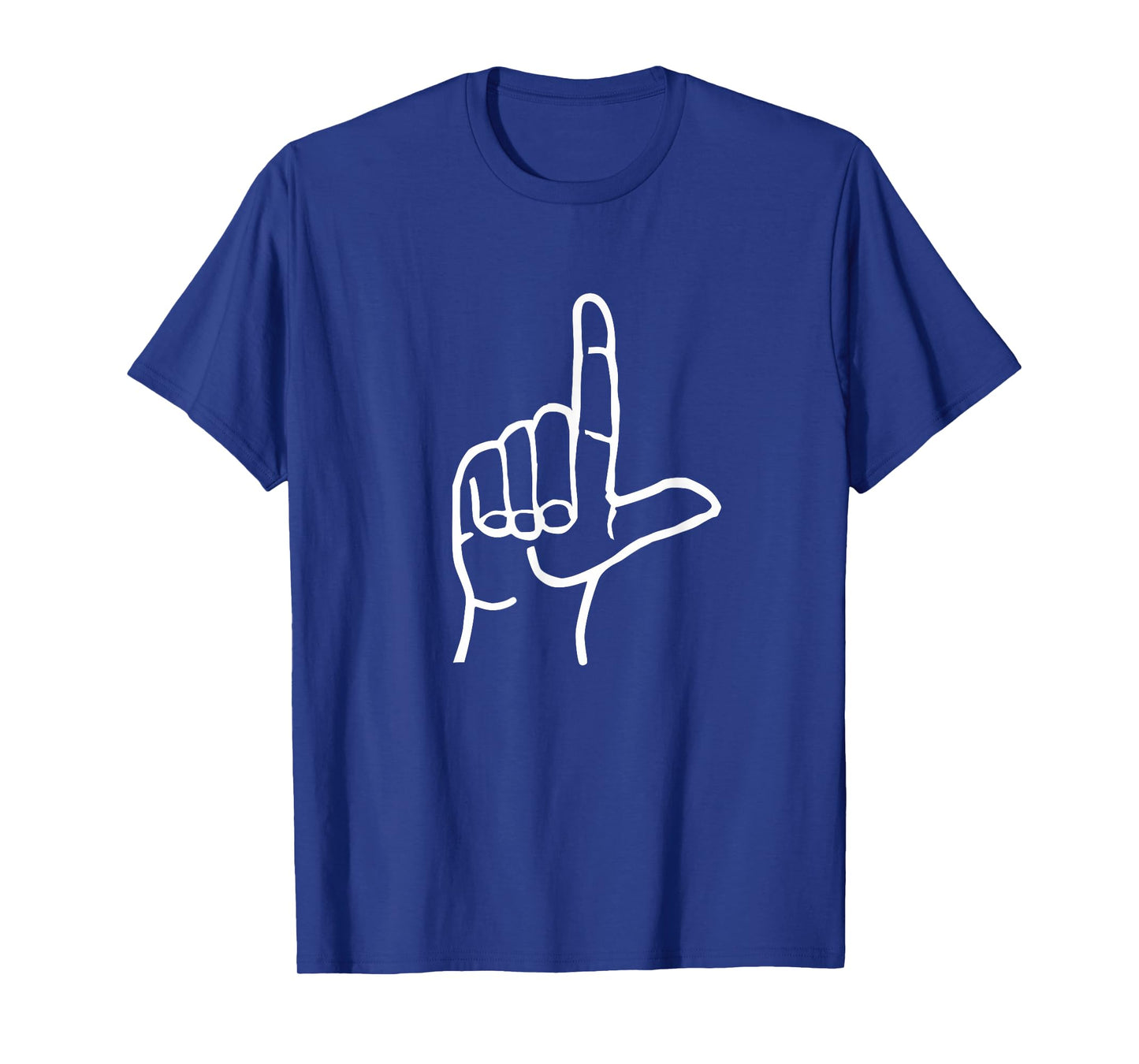 Loser ASL American Sign Language Letter L Finger Spelling T-Shirt