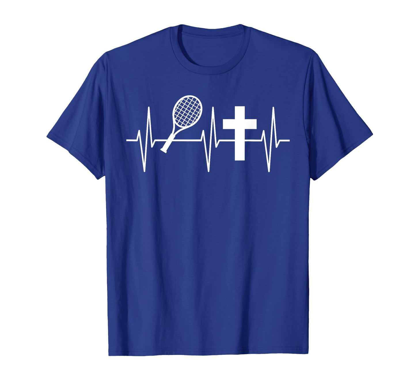 Christian Tennis Shirt Religious Jesus Tennis Player T-Shirt