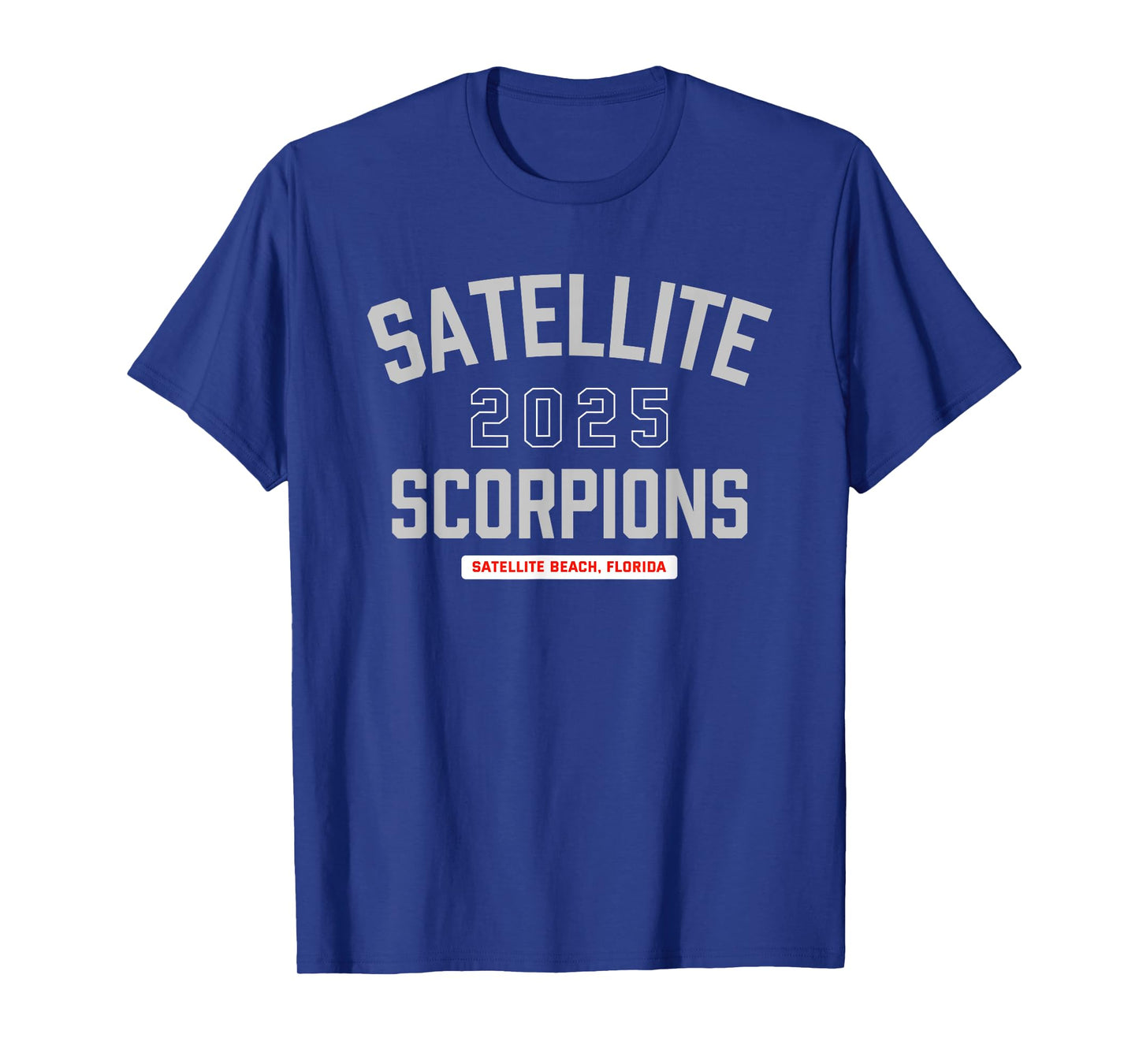 Satellite Scorpions Satellite Beach, Florida 2025 T-Shirt