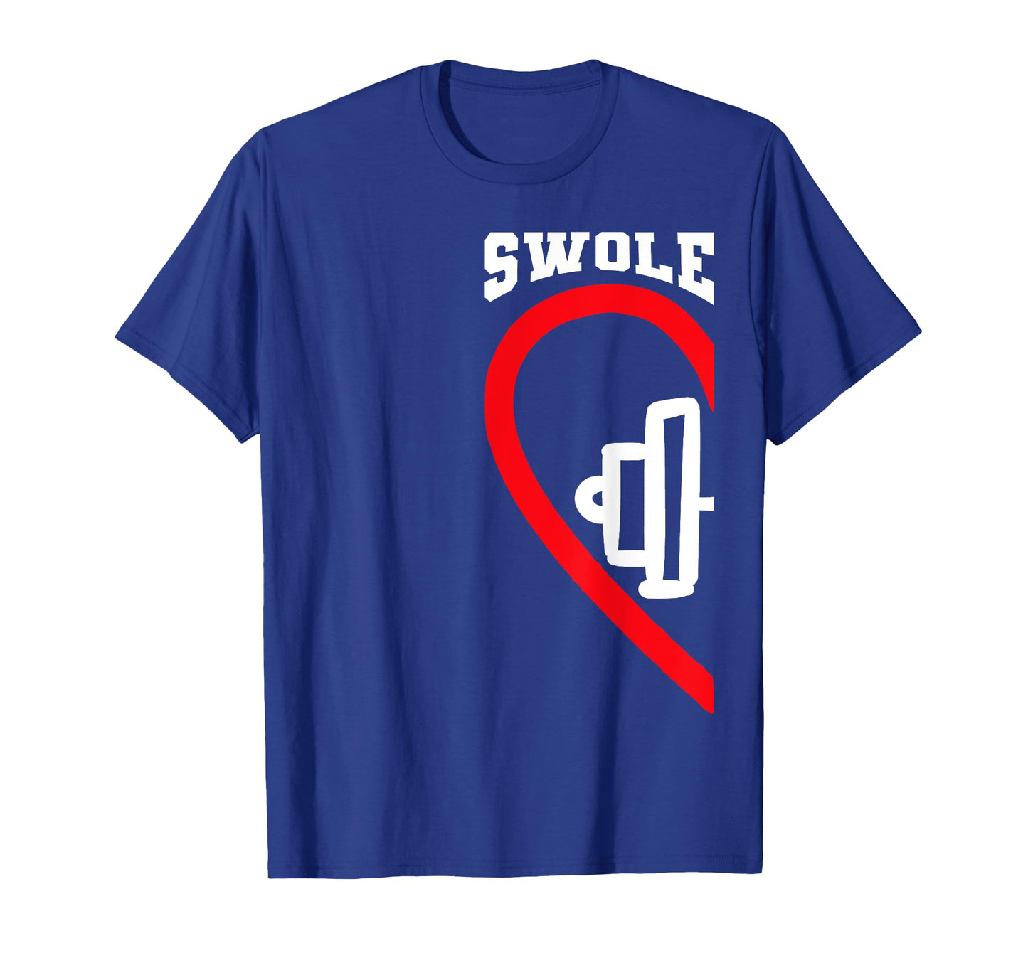 Swole Mates Cute Workout Matching Couples Valentine Day Gym T-Shirt