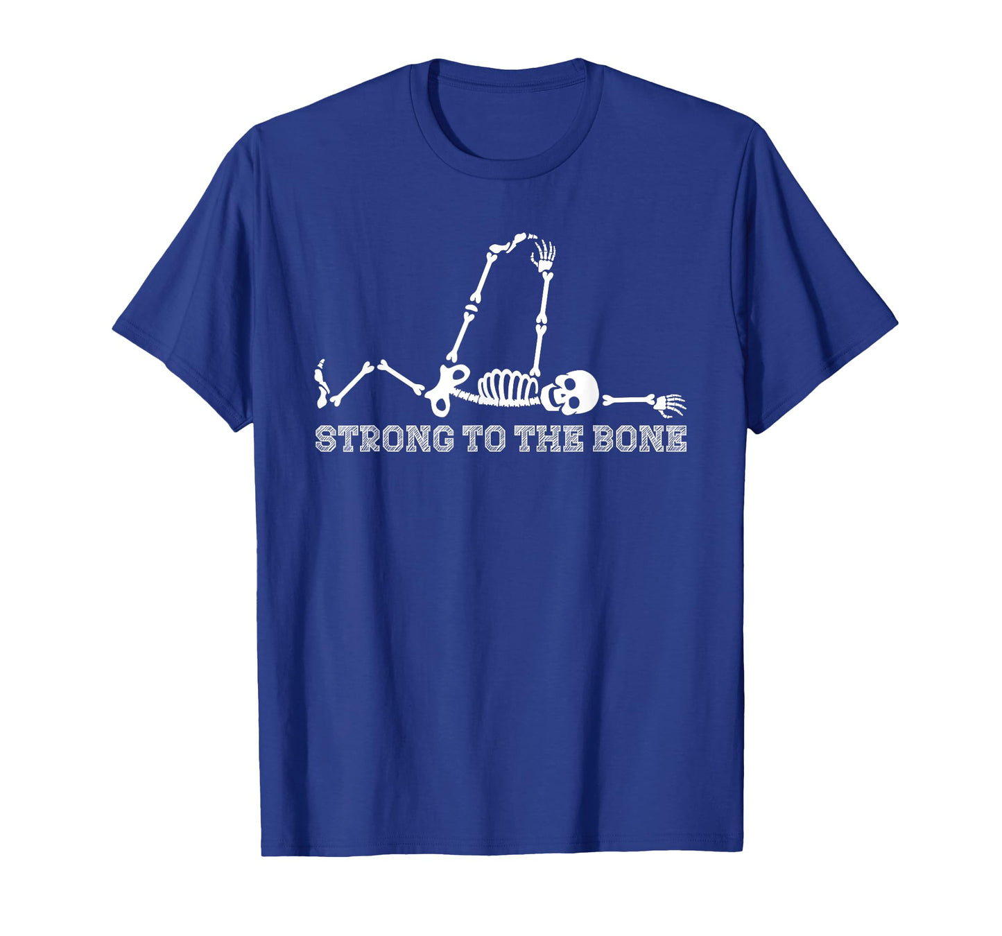 Funny Halloween Workout Funny Gym Exercise Workout Skeleton T-Shirt