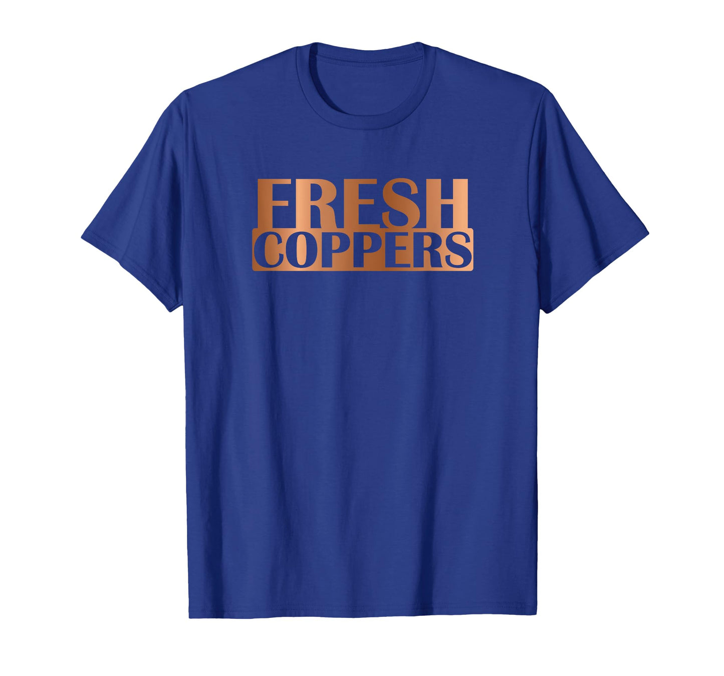 Fresh Coppers Foams Sneaker T-Shirt Foamposite Match T-Shirt