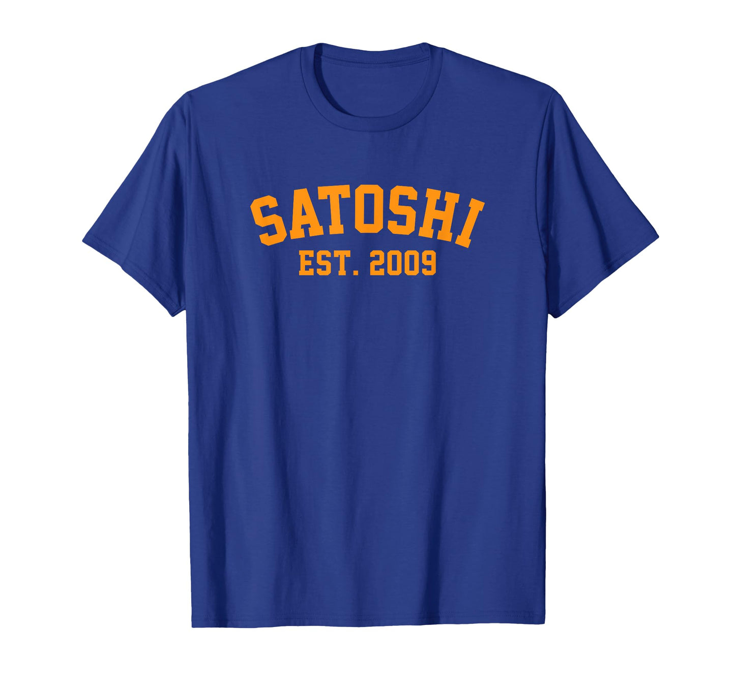 Satoshi Est 2009 Bitcoin BTC Mining Token Cryptocurrency T-Shirt