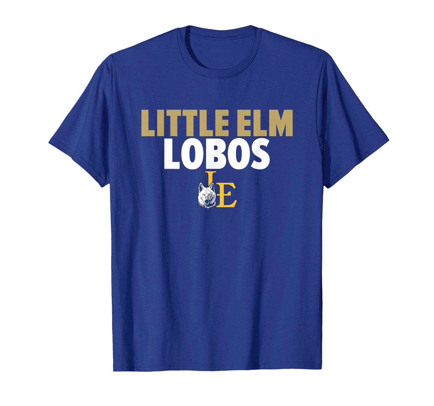 Little Elm Lobos Logo Bold HS T-Shirt