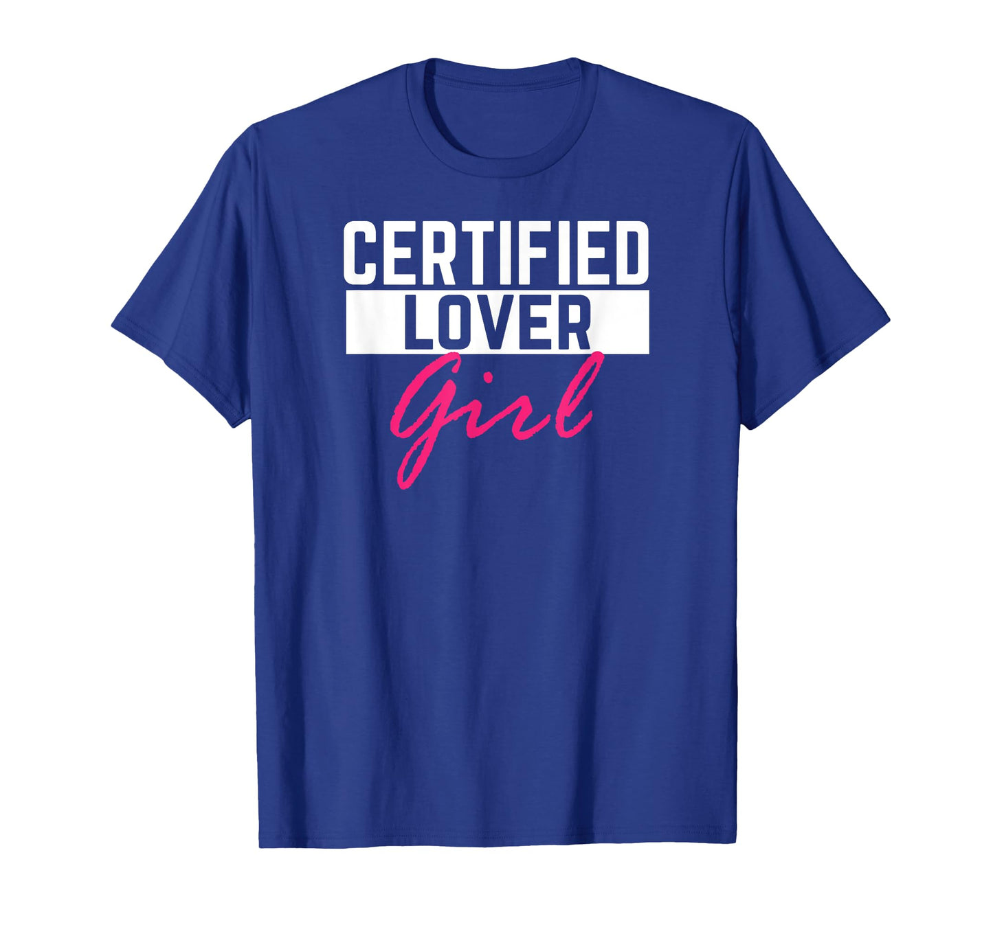 Certified Lover Girl - Fitness Gym Lover Yoga Girl T-Shirt