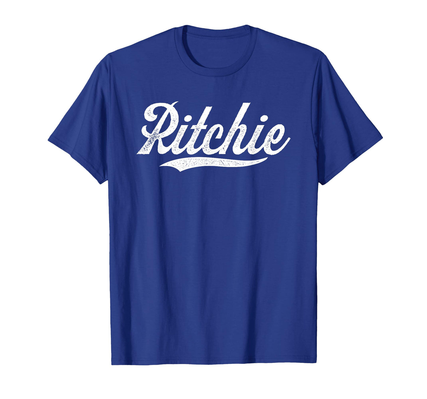Distressed Script JR Ritchie Prospect Baseball Fan Gear T-Shirt