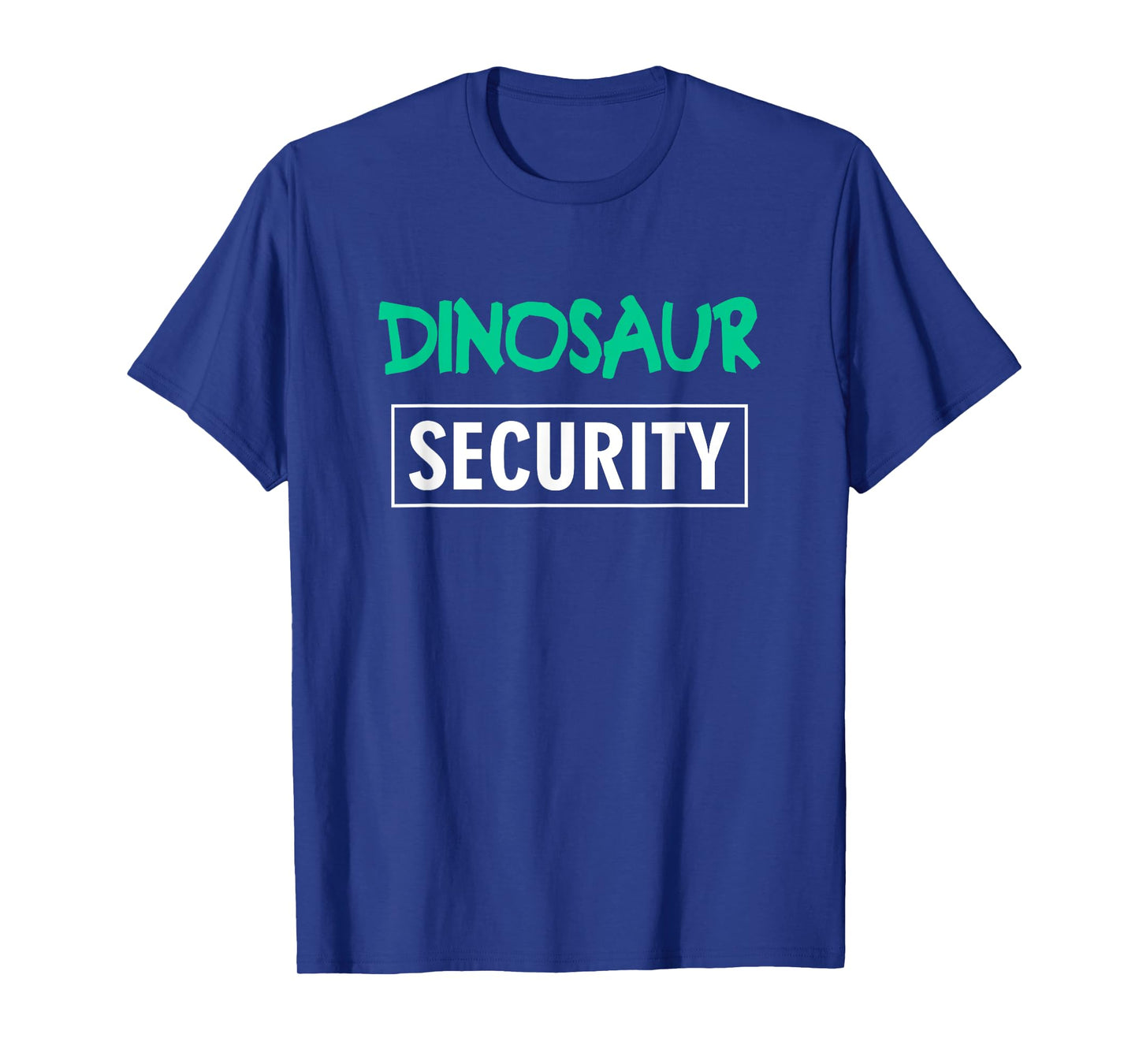 Dinosaur Security Parents Dads Moms Funny Halloween Costume T-Shirt