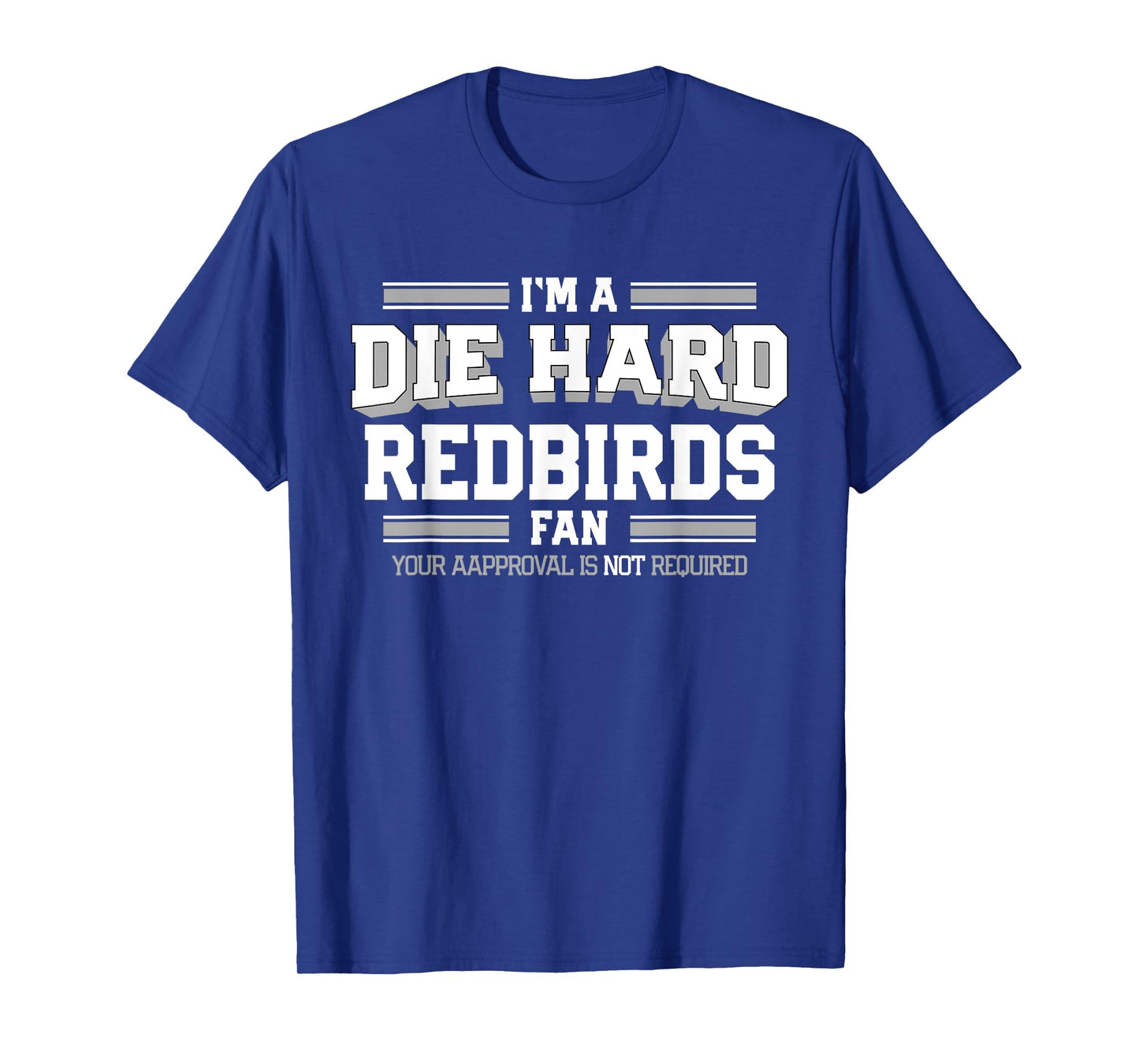 Redbirds Alton Die Hard Fan HS T-Shirt