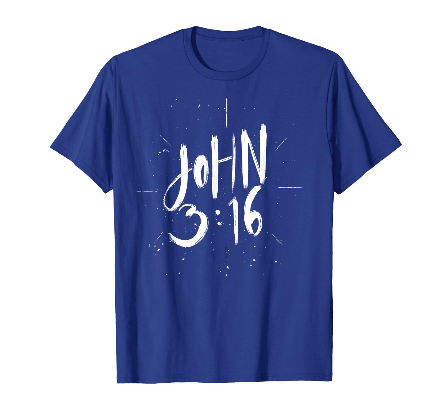John 3 16 - Christian Faith Bible Verse T-Shirt