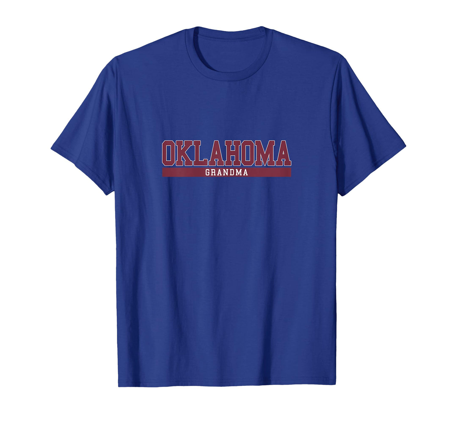 Womens Oklahoma State Grandma University Sports T-Shirt