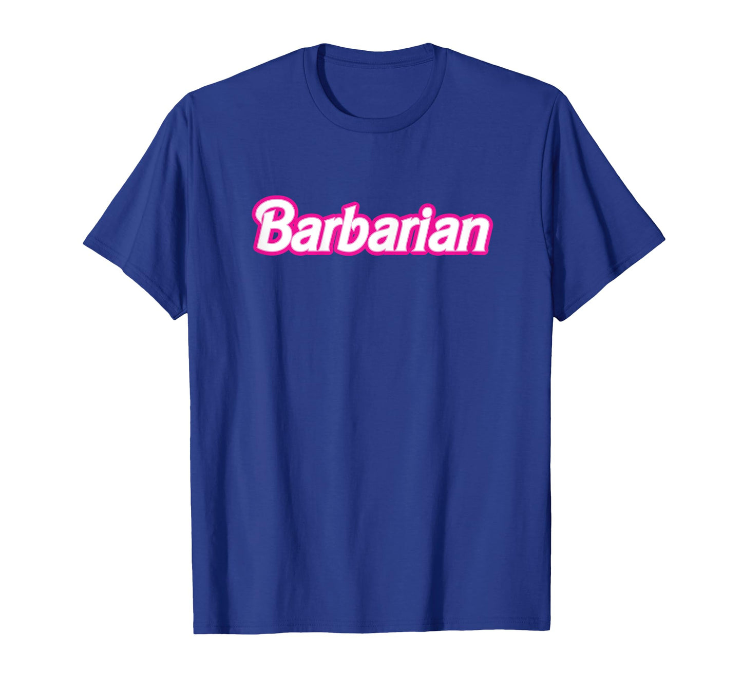 Love The Pink Barbarian Pink Retro T-Shirt