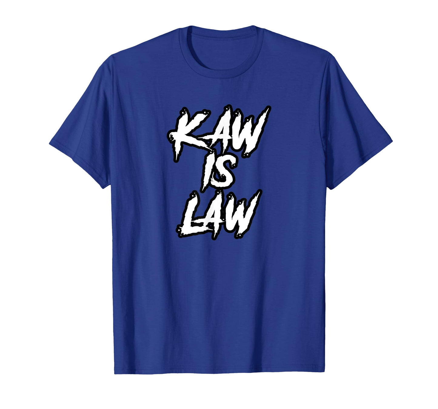 Kaw is Law Battlehawks St. Louis Football Tailgate T-Shirt