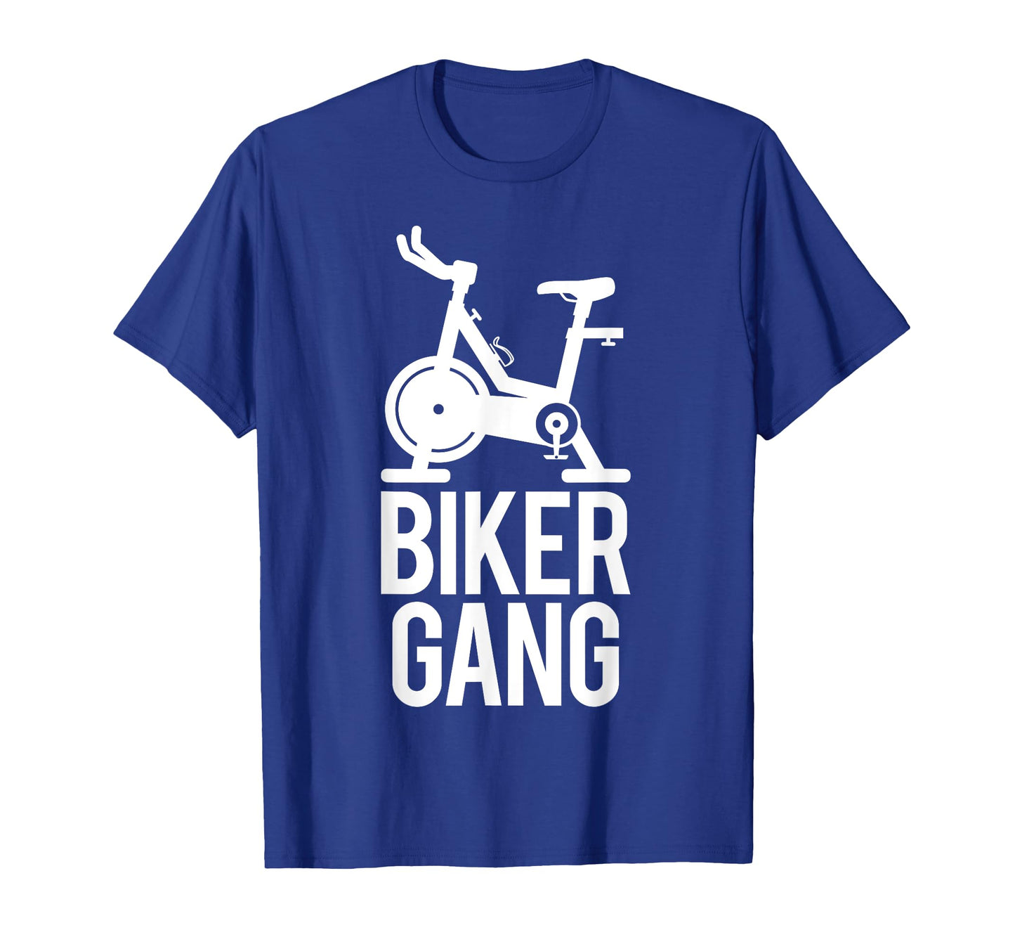 Biker Gang Funny Spin Saying Gym Workout Spinning Class T-Shirt
