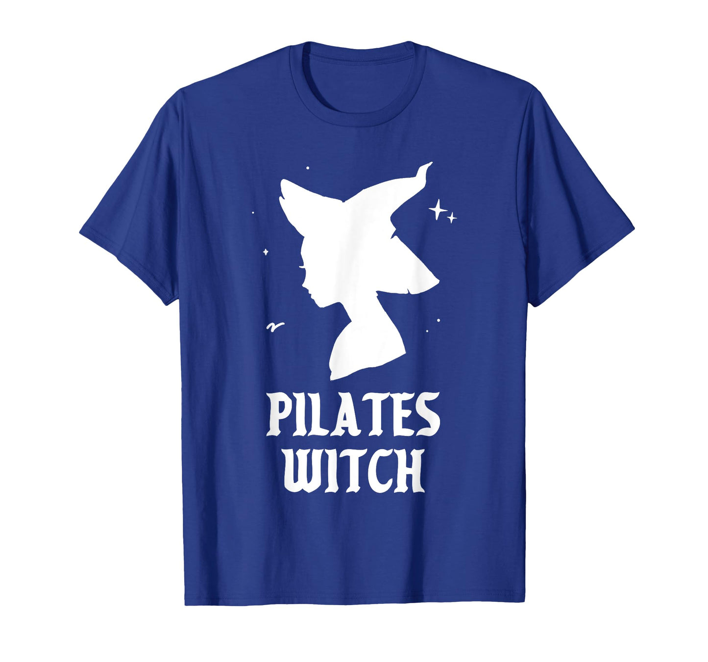 Pilates Witch Instructor Spooky Vibes Gym Halloween Costume T-Shirt