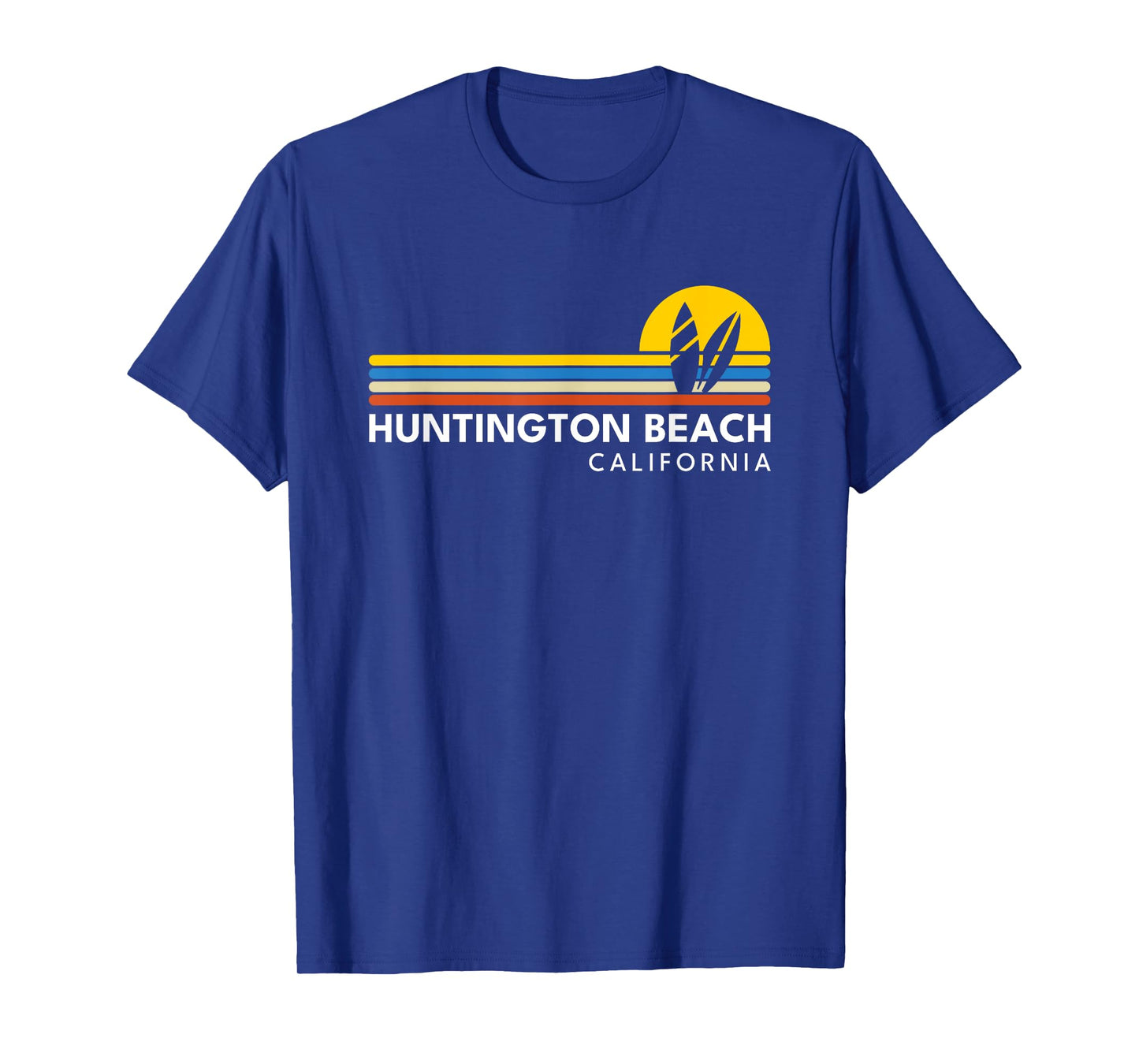Huntington Beach California CA Vintage Retro Souvenirs T-Shirt