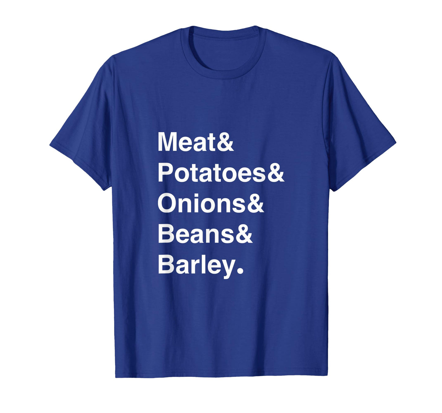 Jewish Kosher Food Apparel Cholent Nutrition Ingredients T-Shirt