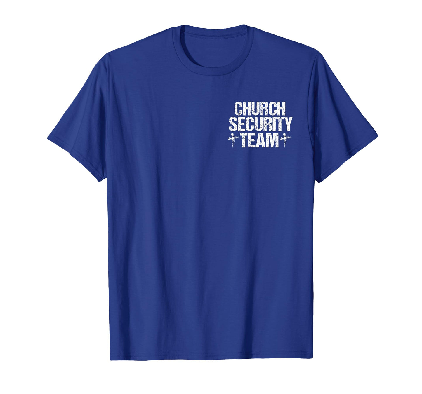 Church Security Team For Jesus Cross Gift Christian T-Shirt