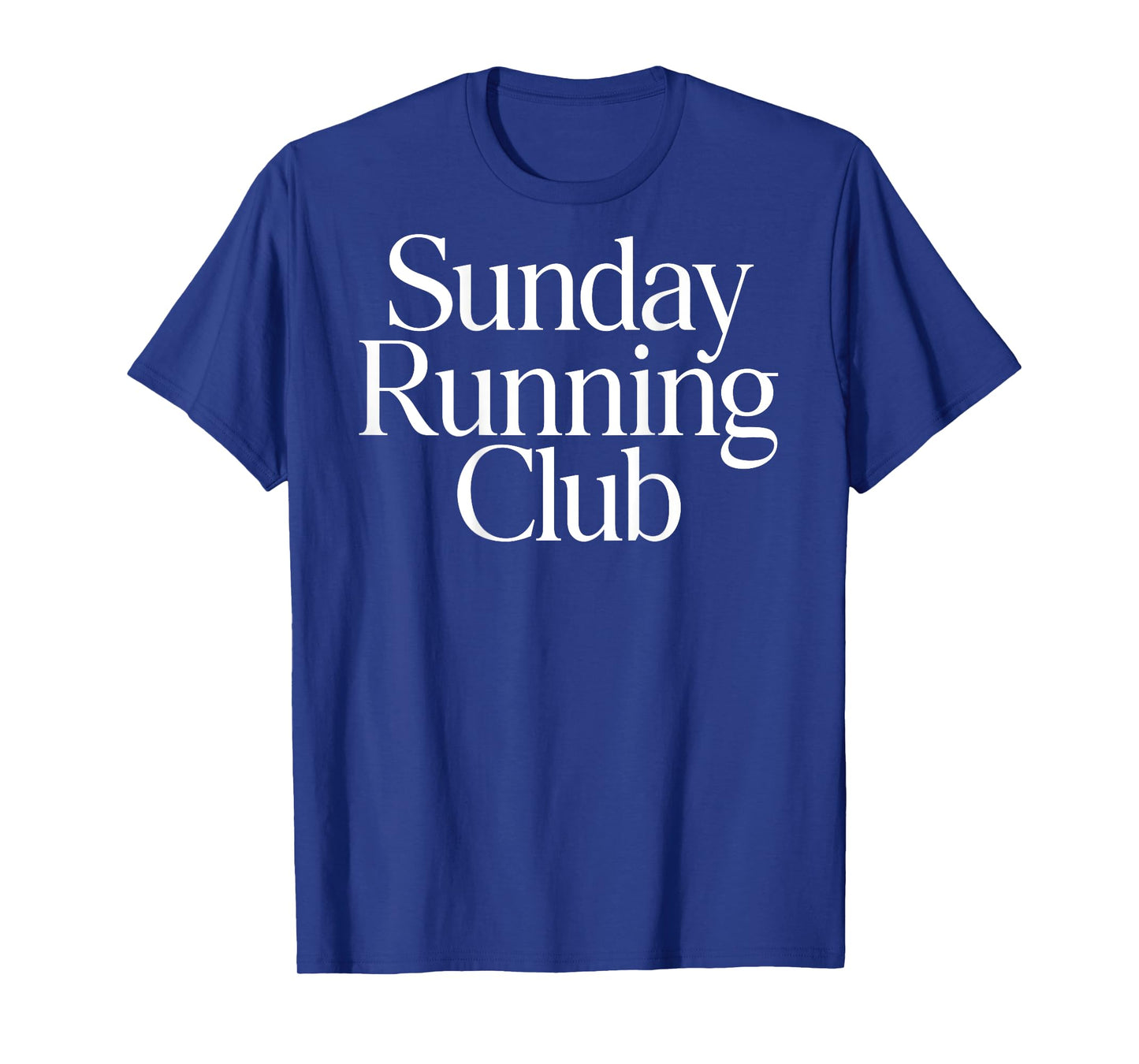 SUNDAY RUNNING CLUB X Jogger Jogging Runner Fitness Gym BACK T-Shirt
