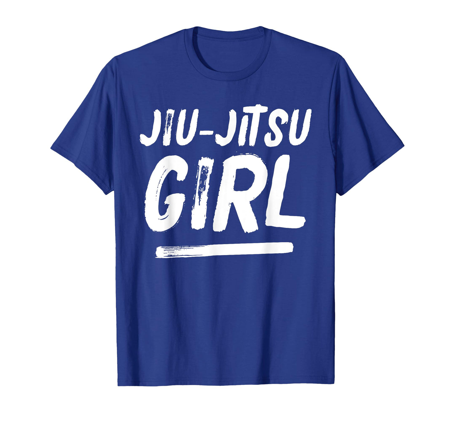 Jiu-Jitsu Girl Distressed Martial Arts T-Shirt