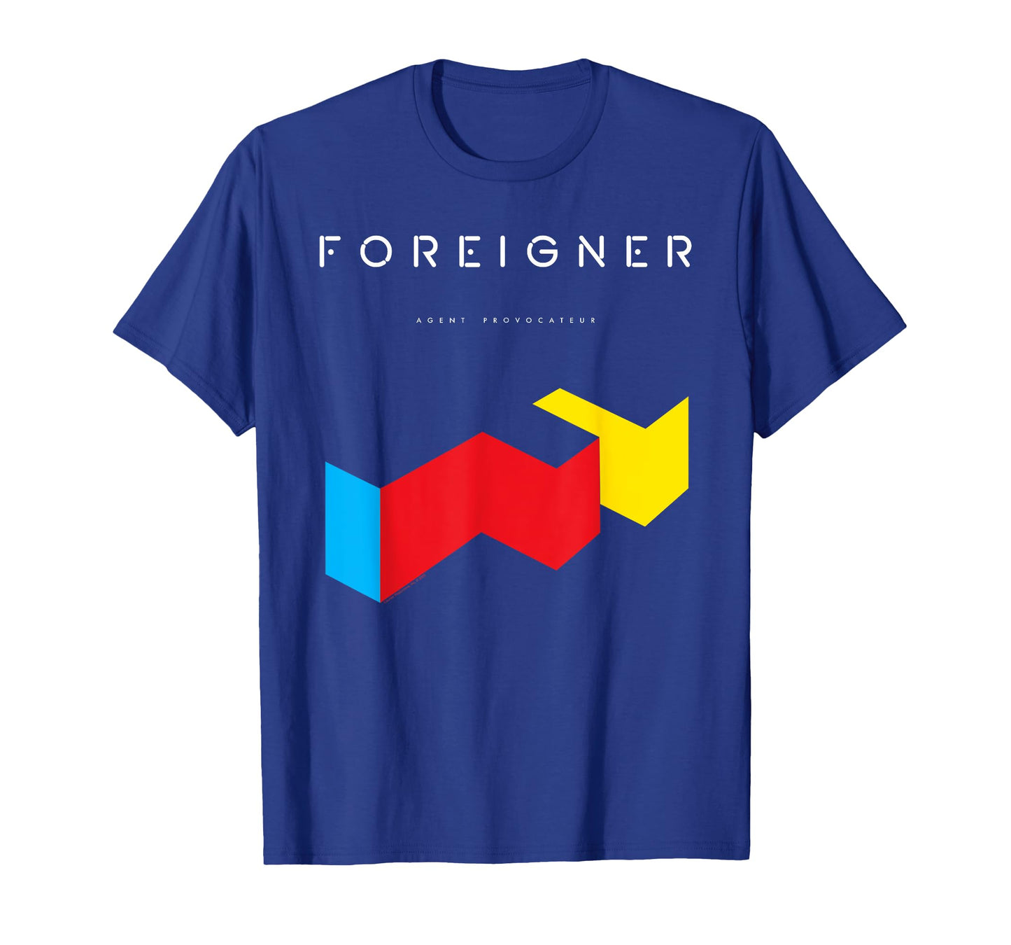 Foreigner Agent Provocateur Album Cover Vintage Band T-Shirt